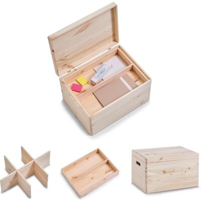 Zeller Present, Aufbewahrungsbox, Kisten-Sets (40 cm, 29 l, 1x) Zeller Present, Aufbewahrungsbox, Kisten-Sets (40 cm, 29 l, 1x)