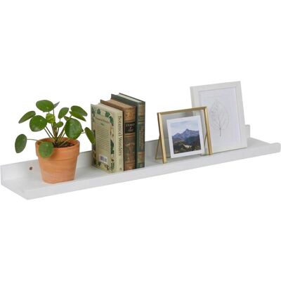 Relaxdays, Regal, Wandregal (80 x 15 x 5 cm) Relaxdays, Regal, Wandregal (80 x 15 x 5 cm)