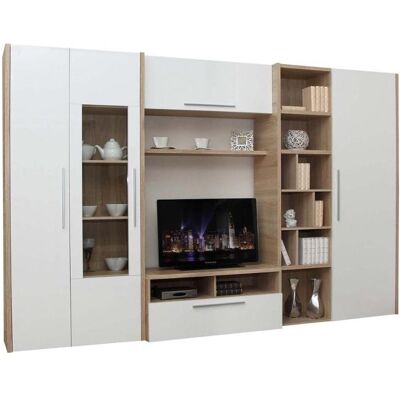 ADRK Furniture, Wohnwand, Smera (300 x 196 x 45 cm) ADRK Furniture, Wohnwand, Smera (300 x 196 x 45 cm)