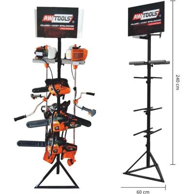 AW Tools, Regal, AWTOOLS rack for SAWS AND LAWNMOWERS AW Tools, Regal, AWTOOLS rack for SAWS AND LAWNMOWERS