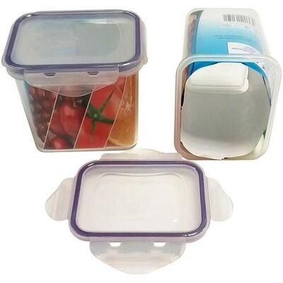 Magni, Aufbewahrungsbox, Safe Box Rechteck 1000ml 13 x 10 x 11,5 cm (10 cm, 1 l) Magni, Aufbewahrungsbox, Safe Box Rechteck 1000ml 13 x 10 x 11,5 cm (10 cm, 1 l)
