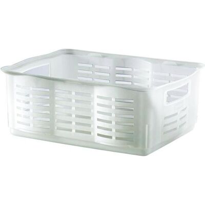 Curver, Aufbewahrungskorb, Korb „Alfa“ 3 /Transparent (30 cm) Curver, Aufbewahrungskorb, Korb „Alfa“ 3 /Transparent (30 cm)