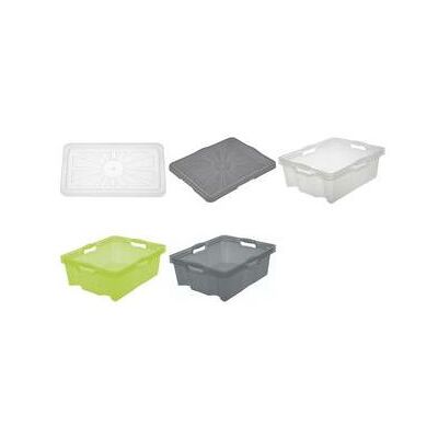 keeeper, Aufbewahrungsbox, Deckel "franziska" fr Multi-Box L+XL, crystal-grey (43 cm) keeeper, Aufbewahrungsbox, Deckel "franziska" fr Multi-Box L+XL, crystal-grey (43 cm)