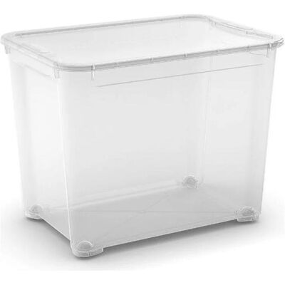 LA-KA-PE, Aufbewahrungsbox, Curver T XL Aufbewahrungsbox transparent (39 cm, 70 l) LA-KA-PE, Aufbewahrungsbox, Curver T XL Aufbewahrungsbox transparent (39 cm, 70 l)