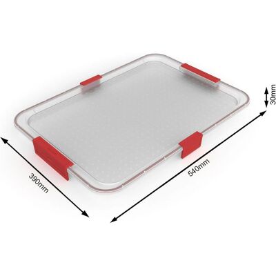 Rotho, Aufbewahrungsbox, Deckel mit Dichtung für Box (40 cm, 45 l) Rotho, Aufbewahrungsbox, Deckel mit Dichtung für Box (40 cm, 45 l)