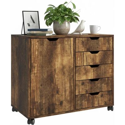 Relaxdays, Rollcontainer, Rollcontainer (78 x 40 x 65 cm) Relaxdays, Rollcontainer, Rollcontainer (78 x 40 x 65 cm)