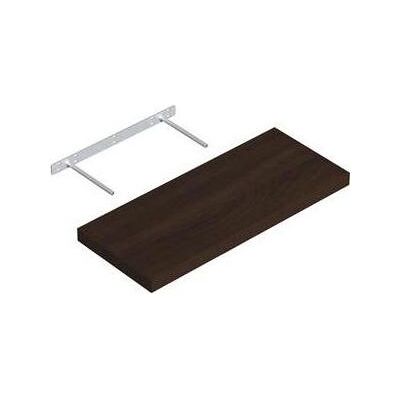 Velano, Regal, FLOATING SHELF WENGE FS 60/24 WE 595X235 (23.50 x 59.50 x 3.80 cm) Velano, Regal, FLOATING SHELF WENGE FS 60/24 WE 595X235 (23.50 x 59.50 x 3.80 cm)