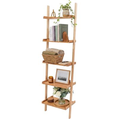 Relaxdays, Regal, Leiterregal (56 x 33 x 189 cm) Relaxdays, Regal, Leiterregal (56 x 33 x 189 cm)
