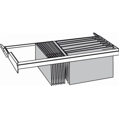 Bisley Teleskop-Auszugsrahmen - Aktenschrank-Organizer Bisley Teleskop-Auszugsrahmen - Aktenschrank-Organizer
