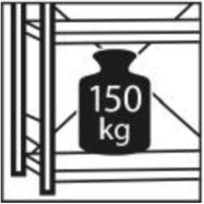 Schulte 7035 Fachboden Bodenträger - 1000 x 400mm - 150kg Schulte 7035 Fachboden Bodenträger - 1000 x 400mm - 150kg