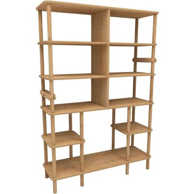 Hanah Home, Regal, Salvia Bookshelf (120 x 30 x 174 cm) Hanah Home, Regal, Salvia Bookshelf (120 x 30 x 174 cm)