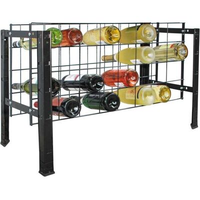 Schulte Regalwelt, Weinregal, Wein-Stecksystem Grundregal, 32 Flaschen (32 Flaschen, 80 x 35 x 43 cm) Schulte Regalwelt, Weinregal, Wein-Stecksystem Grundregal, 32 Flaschen (32 Flaschen, 80 x 35 x 43 cm)