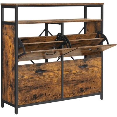 Vasagle, Schuhschrank, Laundry (98.30 x 30 x 95 cm) Vasagle, Schuhschrank, Laundry (98.30 x 30 x 95 cm)