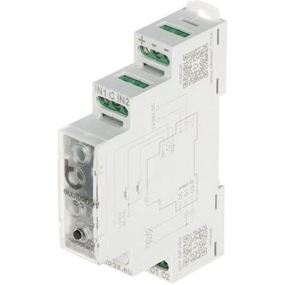 BleBox, Aufbewahrungsbox, DUALE POTENTIALFREIE SMART SWITCHBOX-DC-DIN/ Wi-Fi 230V AC 30V DC BleBox, Aufbewahrungsbox, DUALE POTENTIALFREIE SMART SWITCHBOX-DC-DIN/ Wi-Fi 230V AC 30V DC