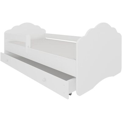 ADRK Furniture, Kinderbett, Bett mit Matratze, Lattenrost und Schublade CASIMO 160x80 ADRK Furniture, Kinderbett, Bett mit Matratze, Lattenrost und Schublade CASIMO 160x80