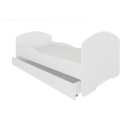 ADRK Furniture, Kinderbett, Bett mit Matratze und Schublade PEPE 160x80 ADRK Furniture, Kinderbett, Bett mit Matratze und Schublade PEPE 160x80