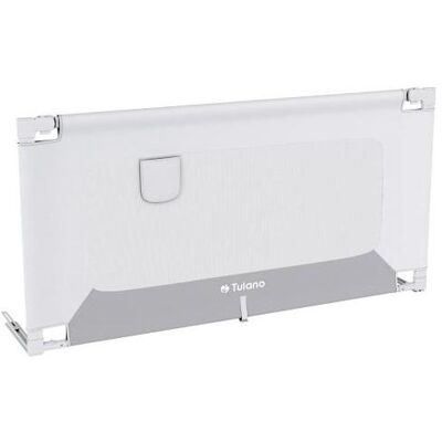 Tulano, Bettgitter, Sicherheitsgeländer für Bett Abdeckung 44 Weiss-Grau 140 cm Tulano, Bettgitter, Sicherheitsgeländer für Bett Abdeckung 44 Weiss-Grau 140 cm
