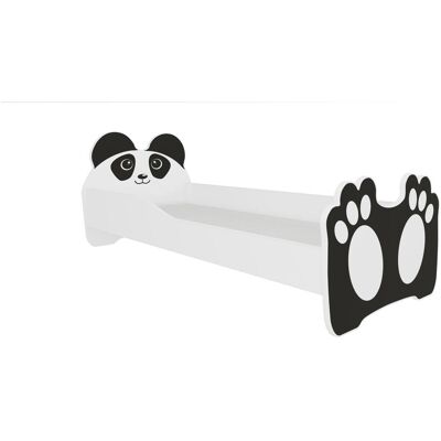 ADRK Furniture, Kinderbett, Bett mit Matratze BEAR BLACK 140x70 (140 x 70 cm) ADRK Furniture, Kinderbett, Bett mit Matratze BEAR BLACK 140x70 (140 x 70 cm)
