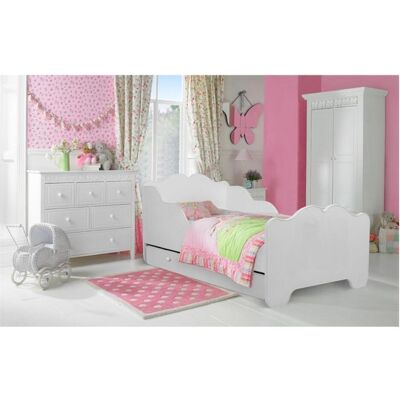 ADRK Furniture, Kinderbett, Bett mit Matratze und Schublade CASIMO 160x80 (160 x 80 cm) ADRK Furniture, Kinderbett, Bett mit Matratze und Schublade CASIMO 160x80 (160 x 80 cm)