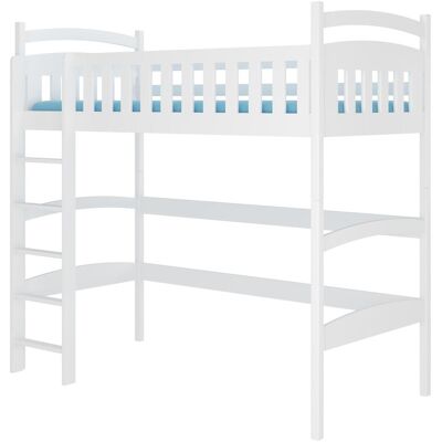ADRK Furniture, Kinderbett, Etagenbett Mezzanine MIAGO 200x90 (200 x 90 cm) ADRK Furniture, Kinderbett, Etagenbett Mezzanine MIAGO 200x90 (200 x 90 cm)