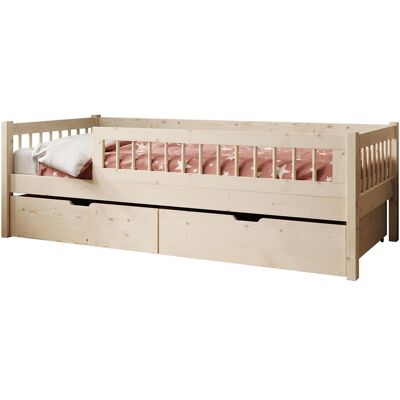 ADRK Furniture, Kinderbett, Kinderbett Flora mit Matratze (70 x 140 cm) ADRK Furniture, Kinderbett, Kinderbett Flora mit Matratze (70 x 140 cm)