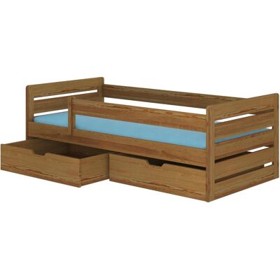 ADRK Furniture, Kinderbett, Bett mit Matratze BEMMA 200x90 ADRK Furniture, Kinderbett, Bett mit Matratze BEMMA 200x90
