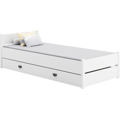 ADRK Furniture, Kinderbett, Kinderbett mit einer Matratze und einer Schublade MARCELLO (200 x 90 cm) ADRK Furniture, Kinderbett, Kinderbett mit einer Matratze und einer Schublade MARCELLO (200 x 90 cm)