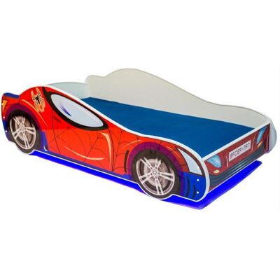 ADRK Furniture, Kinderbett, Bett mit Matratzen und LED-Beleuchtung SPIDER 140x70 (140 x 70 cm) ADRK Furniture, Kinderbett, Bett mit Matratzen und LED-Beleuchtung SPIDER 140x70 (140 x 70 cm)