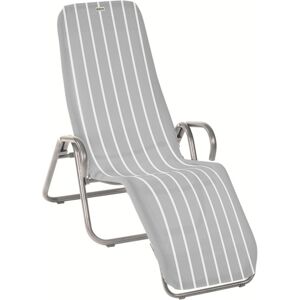 ACAMP - CALYPSO - Grau - Silber - Sun lounger ACAMP - CALYPSO - Grau - Silber - Sun lounger