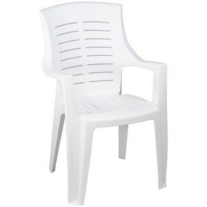 ProGarden, Gartenstühle, Havestol Talia TAL050BI Weiss (55 x 60 x 91 cm) ProGarden, Gartenstühle, Havestol Talia TAL050BI Weiss (55 x 60 x 91 cm)