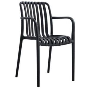 Domoletti, Gartenstühle, Garden chair LE GAC, black, 55.5 cm x 57.5 cm x 81 cm Domoletti, Gartenstühle, Garden chair LE GAC, black, 55.5 cm x 57.5 cm x 81 cm
