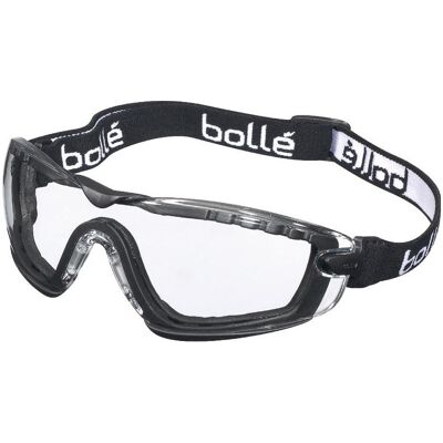 Bollé, Schutzbrille + Gesichtsschutz, Metallrahmen-Schutzbrille klar Bollé, Schutzbrille + Gesichtsschutz, Metallrahmen-Schutzbrille klar