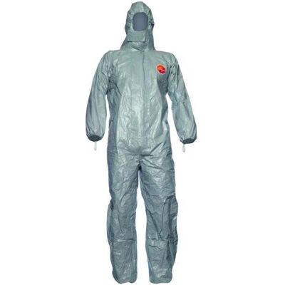 Dupont, Arbeitsjacke, Schutzoverall Typ 3/4/5/6 Tychem 6000 F, grau, Unisex-Grösse: S (S) Dupont, Arbeitsjacke, Schutzoverall Typ 3/4/5/6 Tychem 6000 F, grau, Unisex-Grösse: S (S)