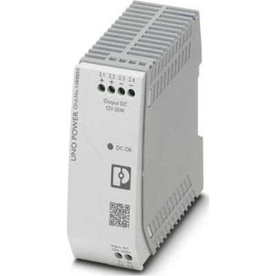 Phoenix Contact, Systemstromversorgung, 1088850 UNO-PS/1AC/12DC/55W/HStromversorgung Phoenix Contact, Systemstromversorgung, 1088850 UNO-PS/1AC/12DC/55W/HStromversorgung