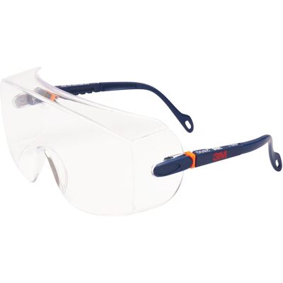 3M Schutzbrille + Gesichtsschutz, Schutzüberbrille klar 2800 3M Schutzbrille + Gesichtsschutz, Schutzüberbrille klar 2800