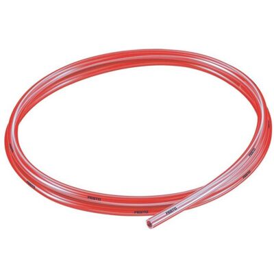 Festo, Pipeline, Tubo per aria compressa 8048685 PUN-H-6X1-TRT TPU Translucido Rosso Diam int 4 m Festo, Pipeline, Tubo per aria compressa 8048685 PUN-H-6X1-TRT TPU Translucido Rosso Diam int 4 m