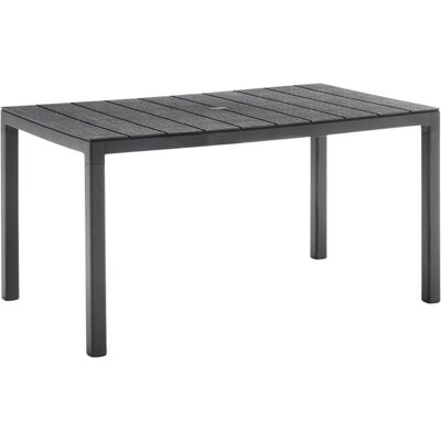 Carbi, Gartentisch + Balkontisch, Bica Gartentisch King, Polypropylen, Graphit, 6-Sitzer, 146x86x74 (146 x 86 x 74 cm) Carbi, Gartentisch + Balkontisch, Bica Gartentisch King, Polypropylen, Graphit, 6-Sitzer, 146x86x74 (146 x 86 x 74 cm)