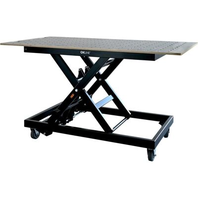 OK-Line, Werkbank + Arbeitsbock, MFT-Hubtisch gross (102 cm, 202 cm) OK-Line, Werkbank + Arbeitsbock, MFT-Hubtisch gross (102 cm, 202 cm)