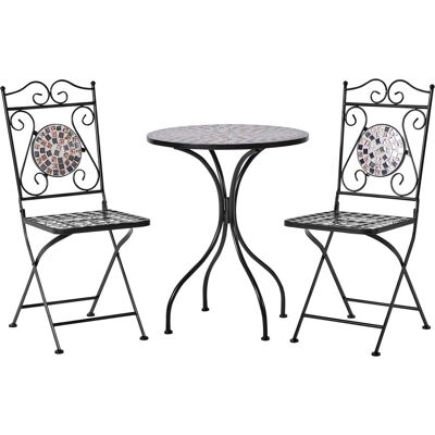 Beliani, Gartentisch + Balkontisch, Carpino (60 x 74 cm) Beliani, Gartentisch + Balkontisch, Carpino (60 x 74 cm)