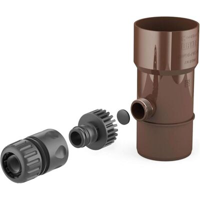 MGA BRYZA Dachrinnenablauf - Regenwasser Fallrohr für DN Ø63 mm - Zubehör Bewässerung MGA BRYZA Dachrinnenablauf - Regenwasser Fallrohr für DN Ø63 mm - Zubehör Bewässerung