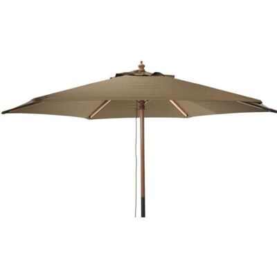 ProGarden, Sonnenschirm, Parasol Ogrodowy Drewniany 250cm Składany Piaskowy ProGarden, Sonnenschirm, Parasol Ogrodowy Drewniany 250cm Składany Piaskowy