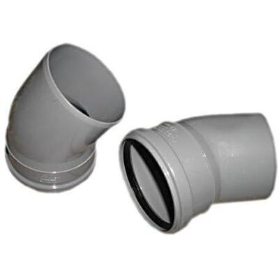 Wavin Zubehör Sanitärinstallation, Internal drainage elbow Optima, d110, 30 ° Wavin Zubehör Sanitärinstallation, Internal drainage elbow Optima, d110, 30 °