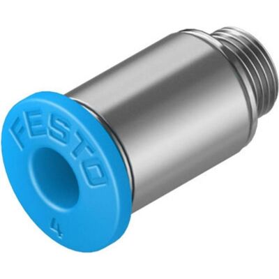 Festo, Rohrverbindungstechnik, Push-in Fitting, Male M5, 4mm, Hex (Rohrverschraubung) Festo, Rohrverbindungstechnik, Push-in Fitting, Male M5, 4mm, Hex (Rohrverschraubung)