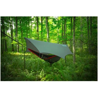 Eno, Hängematte, tentas DRYFLY RAIN TARP, Charcoal (709 g) Eno, Hängematte, tentas DRYFLY RAIN TARP, Charcoal (709 g)