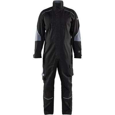 Blakläder, Schutzanzug + Arbeitsoverall, Flammschutz-Overall, schwarz, Konfektionsgrösse 48 (48, 1x) Blakläder, Schutzanzug + Arbeitsoverall, Flammschutz-Overall, schwarz, Konfektionsgrösse 48 (48, 1x)