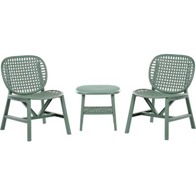 Beliani, Gartentisch + Balkontisch, Sicelle Beliani, Gartentisch + Balkontisch, Sicelle