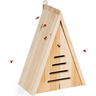 Relaxdays Marienkäfer-Insektenschutzhütte - Insektenhotel Relaxdays Marienkäfer-Insektenschutzhütte - Insektenhotel