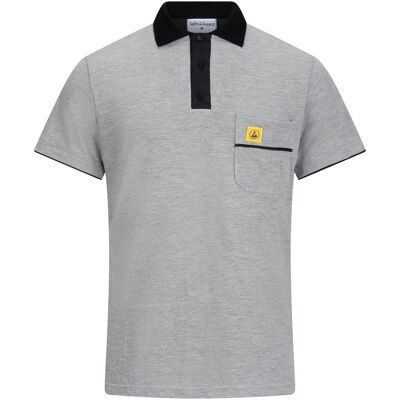 Top Swede, Arbeitsoberteil, ESD-Poloshirt hellgrau 210g/qm Grösse XS (XS) Top Swede, Arbeitsoberteil, ESD-Poloshirt hellgrau 210g/qm Grösse XS (XS)