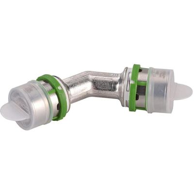 Comap, Rohrverbindungstechnik, Doppelt gepresster Winkel 40x3,5 (Winkelverbindung) Comap, Rohrverbindungstechnik, Doppelt gepresster Winkel 40x3,5 (Winkelverbindung)