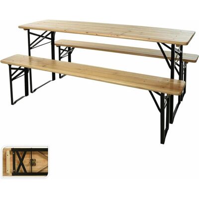 Tector, Gartentisch + Balkontisch, Garden set 3pcs (180 x 50 x 76 cm) Tector, Gartentisch + Balkontisch, Garden set 3pcs (180 x 50 x 76 cm)